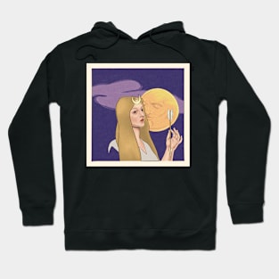 "Diana and the moon" Hoodie